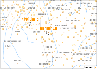 map of Serīwāla