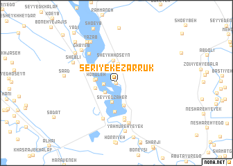 map of Serī Yek-e Zarrūk