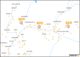 map of Seri