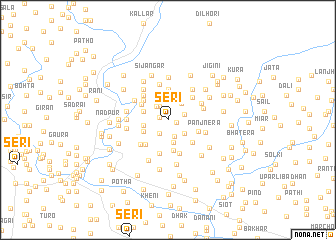 map of Seri