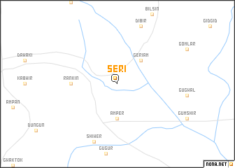 map of Seri