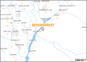 map of Serkharakat