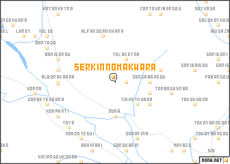 map of Sèrkin Noma Kwara