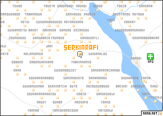 map of Sèrkin Rafi