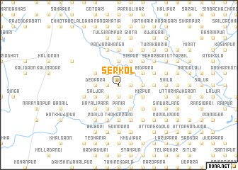 map of Serkol