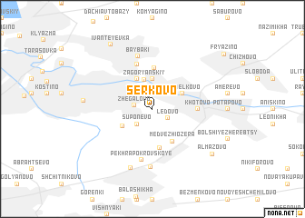 map of Serkovo