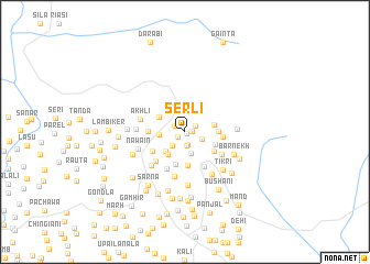 map of Serli