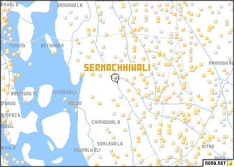 map of Ser Māchhīwāli