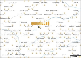 map of Sermailles