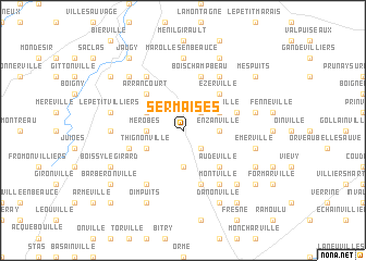 map of Sermaises