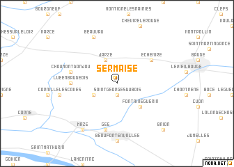 map of Sermaise