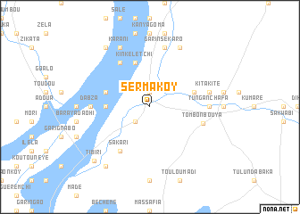 map of Sèrmakoy