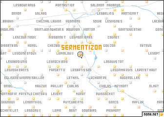 map of Sermentizon