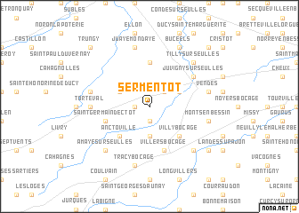 map of Sermentot