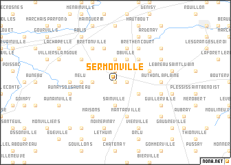 map of Sermonville