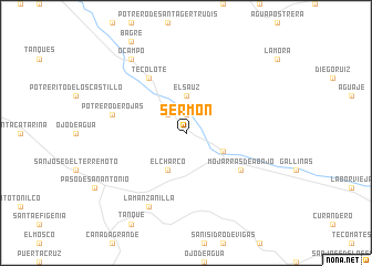 map of Sermón