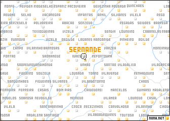 map of Sernande