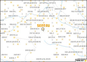 map of Sernau