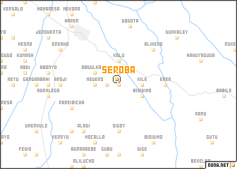 map of Seroba