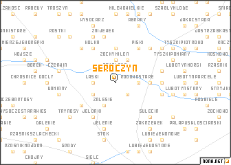 map of Seroczyn