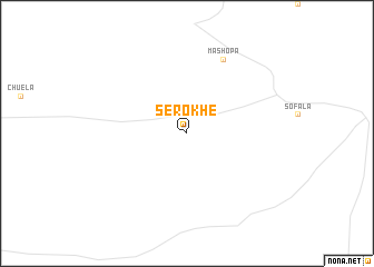 map of Serokhe