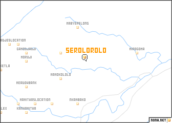 map of Serolorolo