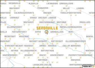 map of Séronville