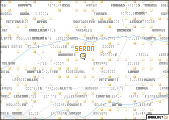 map of Seron