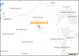 map of Seropédica