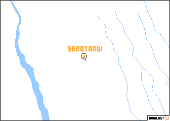 map of Sérotandi