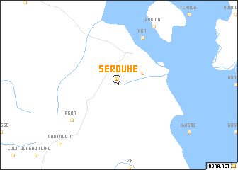 map of Sérouhé