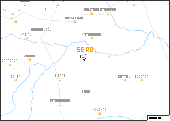 map of Séro