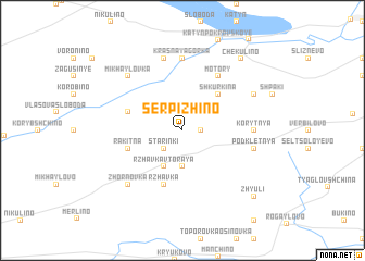 map of Serpizhino