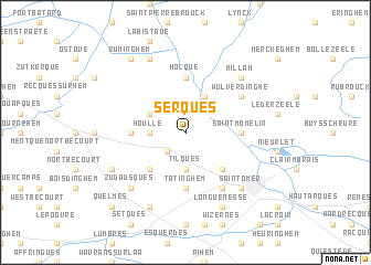 map of Serques