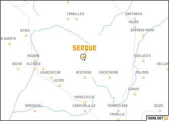 map of Serque