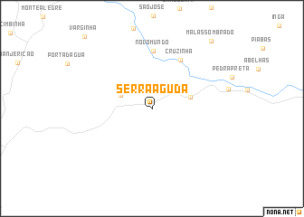 map of Serra Aguda