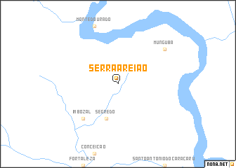 map of Serra Areião