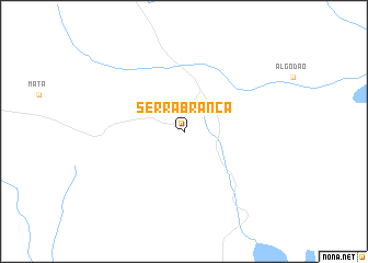 map of Serra Branca