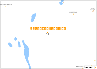 map of Serração Mecãnica