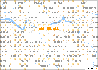 map of Serradelo
