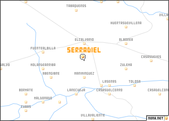 map of Serradiel