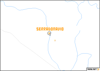 map of Serra do Navio