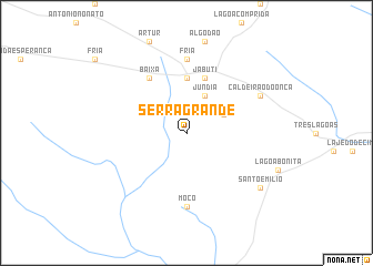 map of Serra Grande