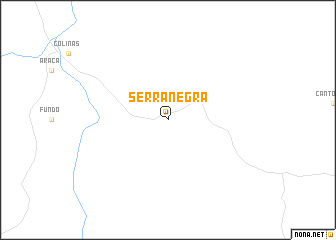 map of Serra Negra