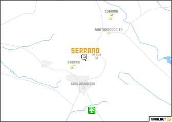 map of Serrano