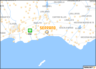 map of Serrano