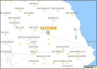 map of Serrano