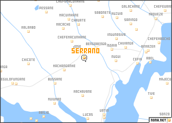 map of Serrano