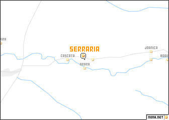 map of Serraria