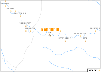 map of Serraria